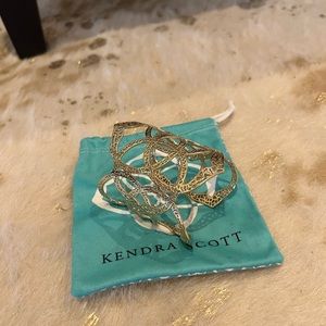 Kendra Scott Gold Cuff Bracelet